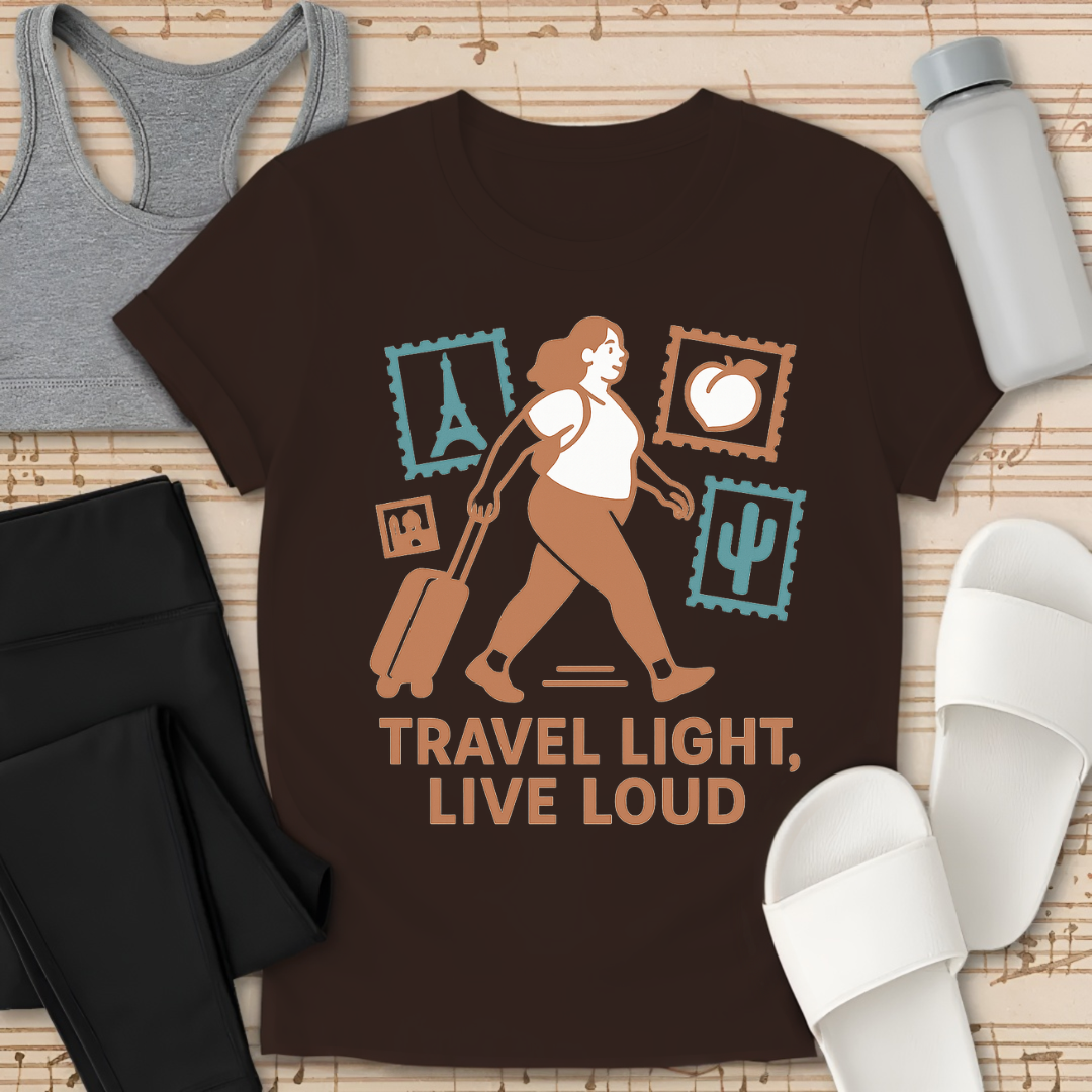 Travel Light Live Loud T-Shirt
