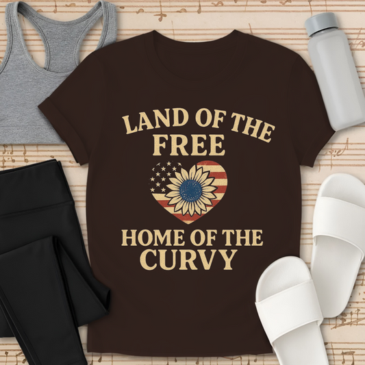 Home Of The Curvy T-Shirt