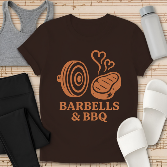 Barbells & BBQ T-Shirt