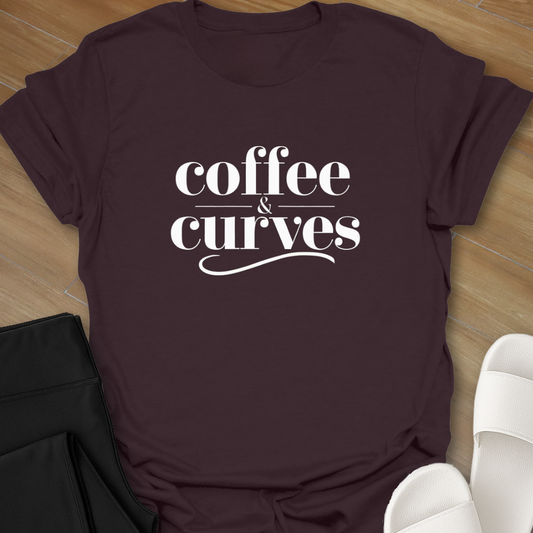 Coffee and Curves T-Shirt