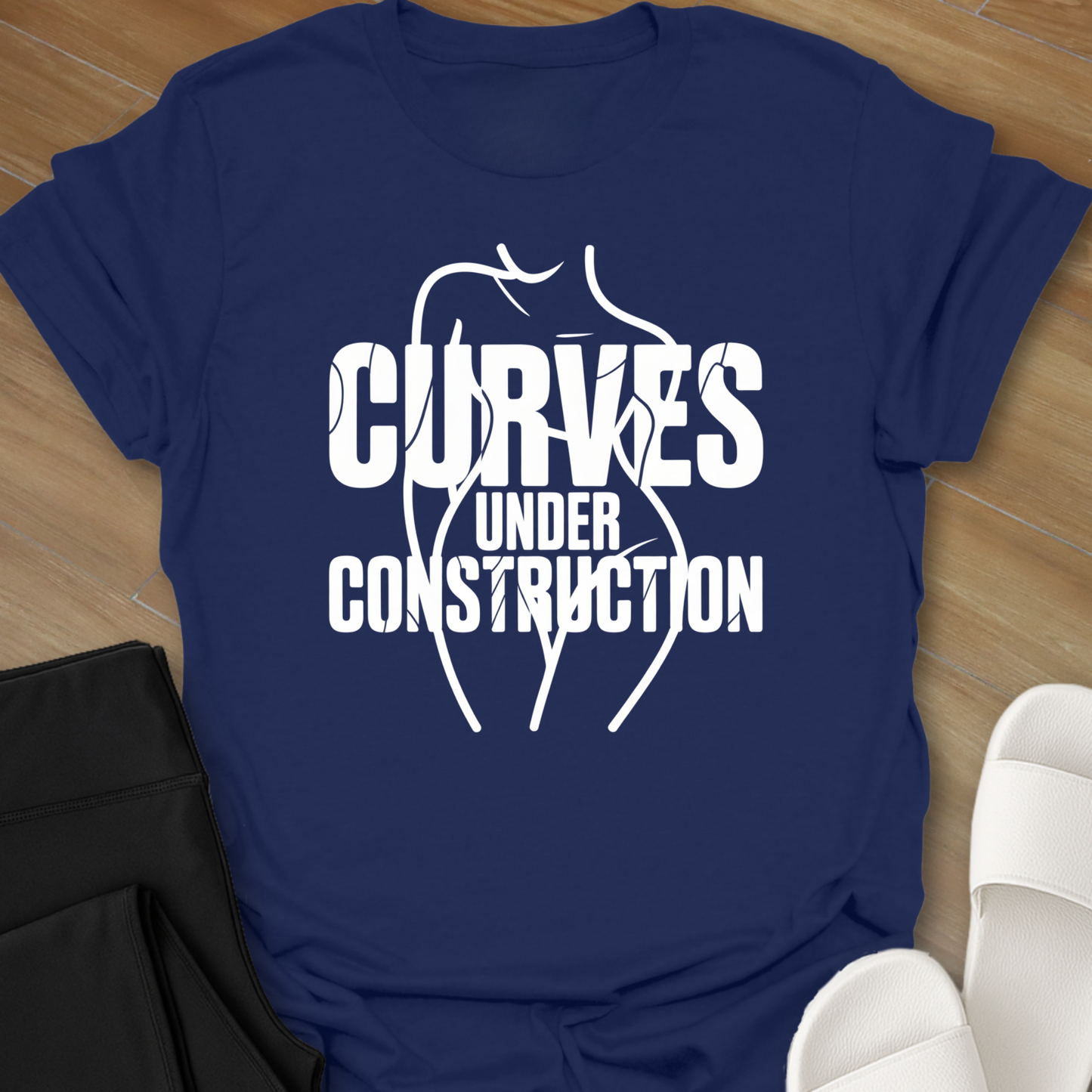 Curves Under Construction T-Shirt