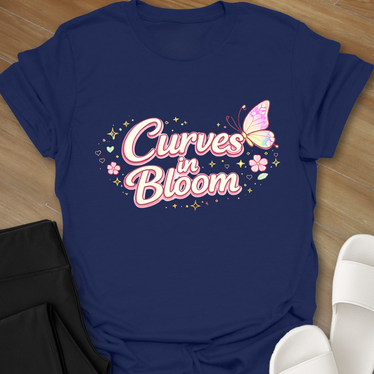 Curves in Bloom T-Shirt