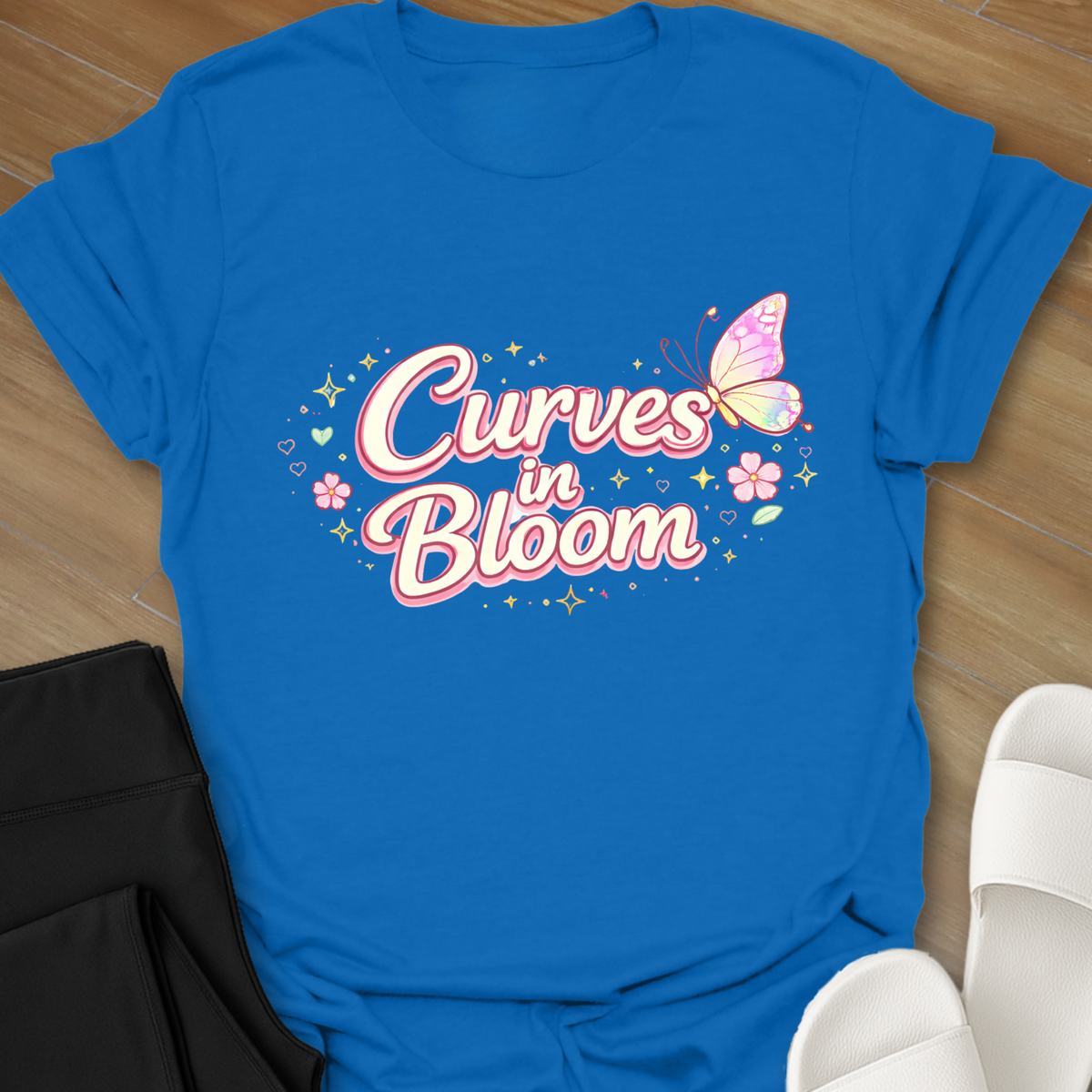 Curves in Bloom T-Shirt