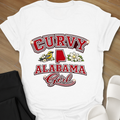 Curvy Alabama Girl T-Shirt