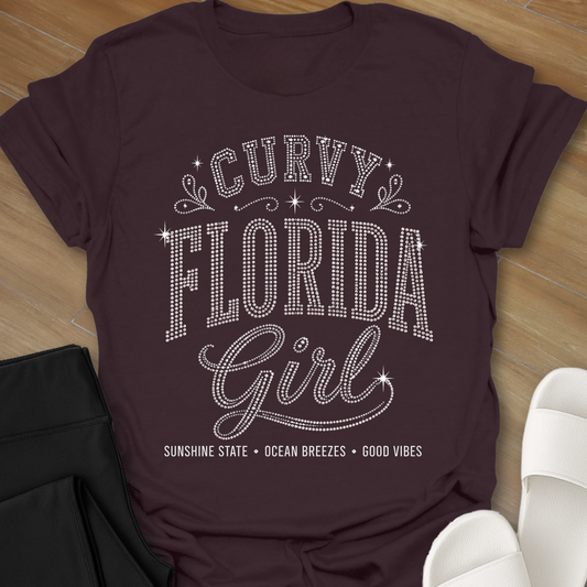 Curvy Florida Girl T-Shirt