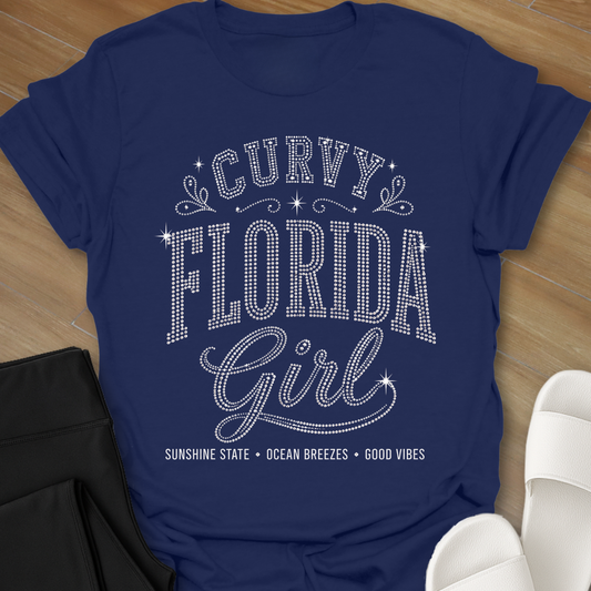 Curvy Florida Girl T-Shirt