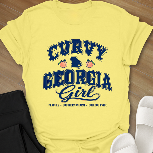 Curvy Georgia Girl T-Shirt
