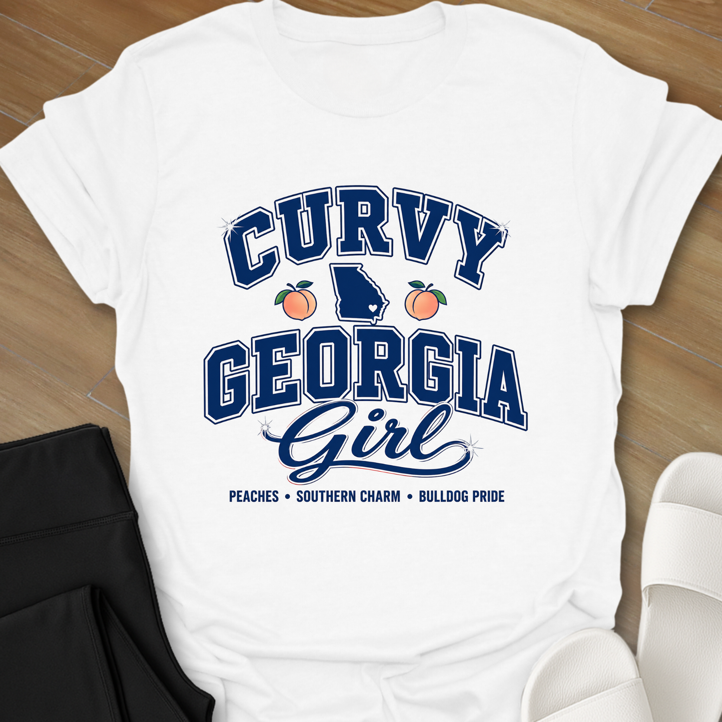 Curvy Georgia Girl T-Shirt