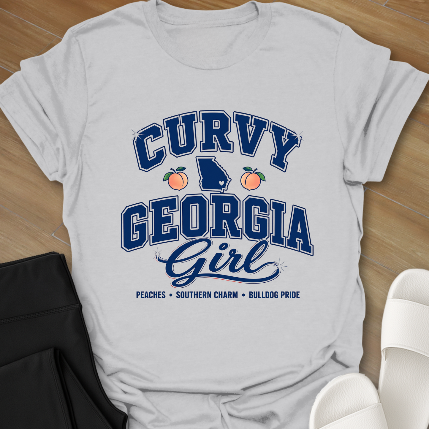 Curvy Georgia Girl T-Shirt
