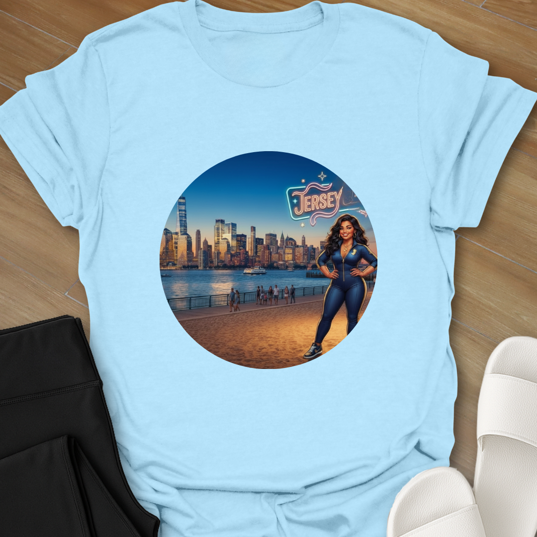Curvy In Jersey T-Shirt