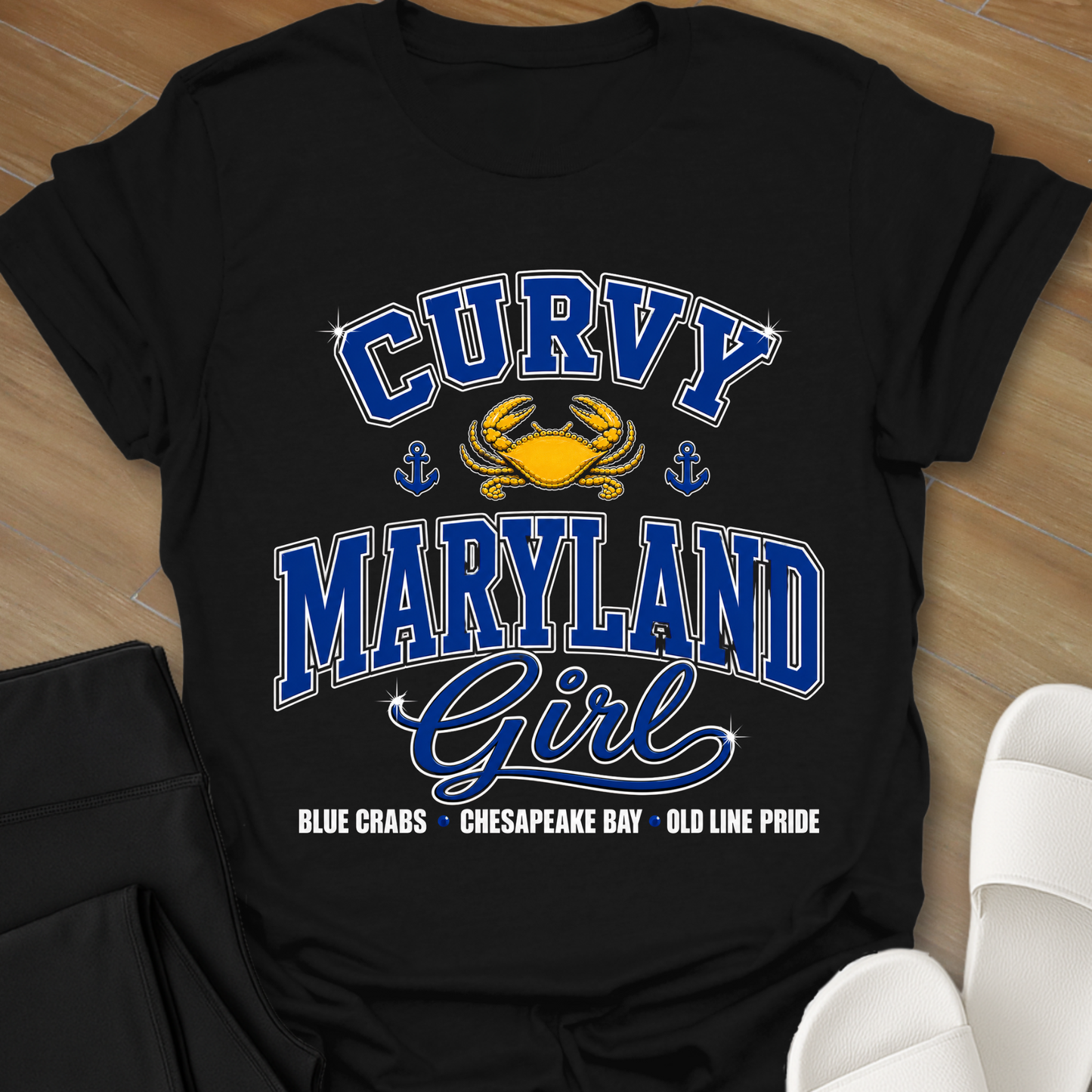 Curvy Maryland Girl T-Shirt