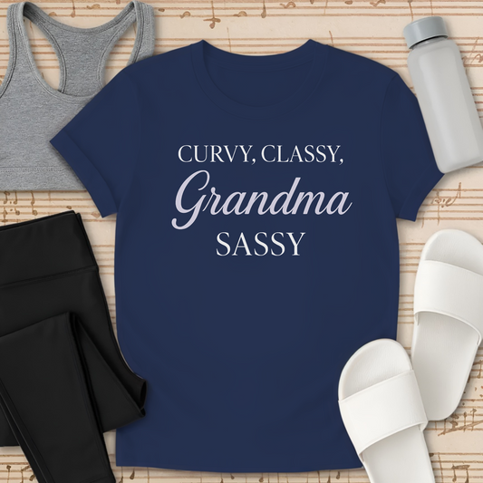 Curvy, Classy, Grandma Sassy T-Shirt