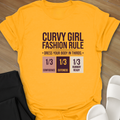 Curvy girl fashion Rule T-Shirt