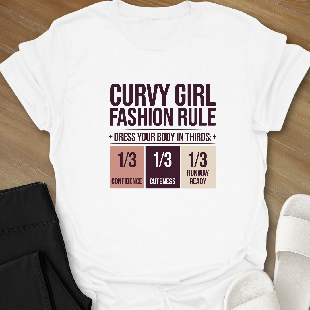 Curvy girl fashion Rule T-Shirt