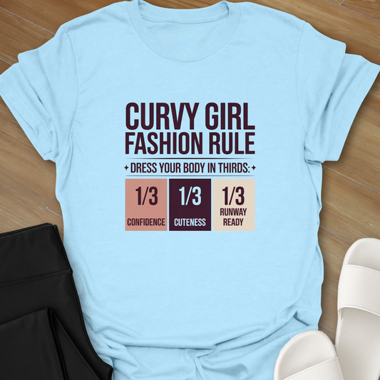 Curvy girl fashion Rule T-Shirt