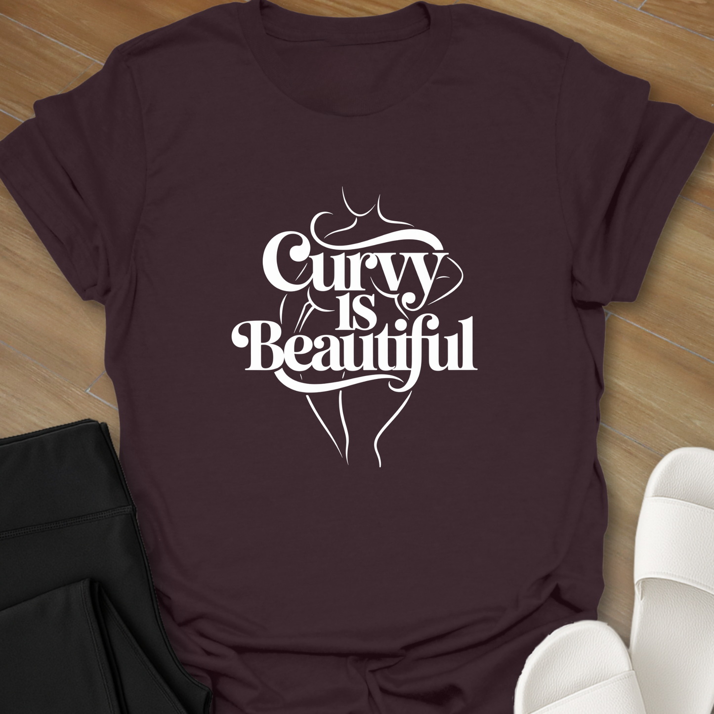 Curvy Is Beautiful T-Shirt
