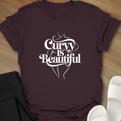 Curvy Is Beautiful T-Shirt