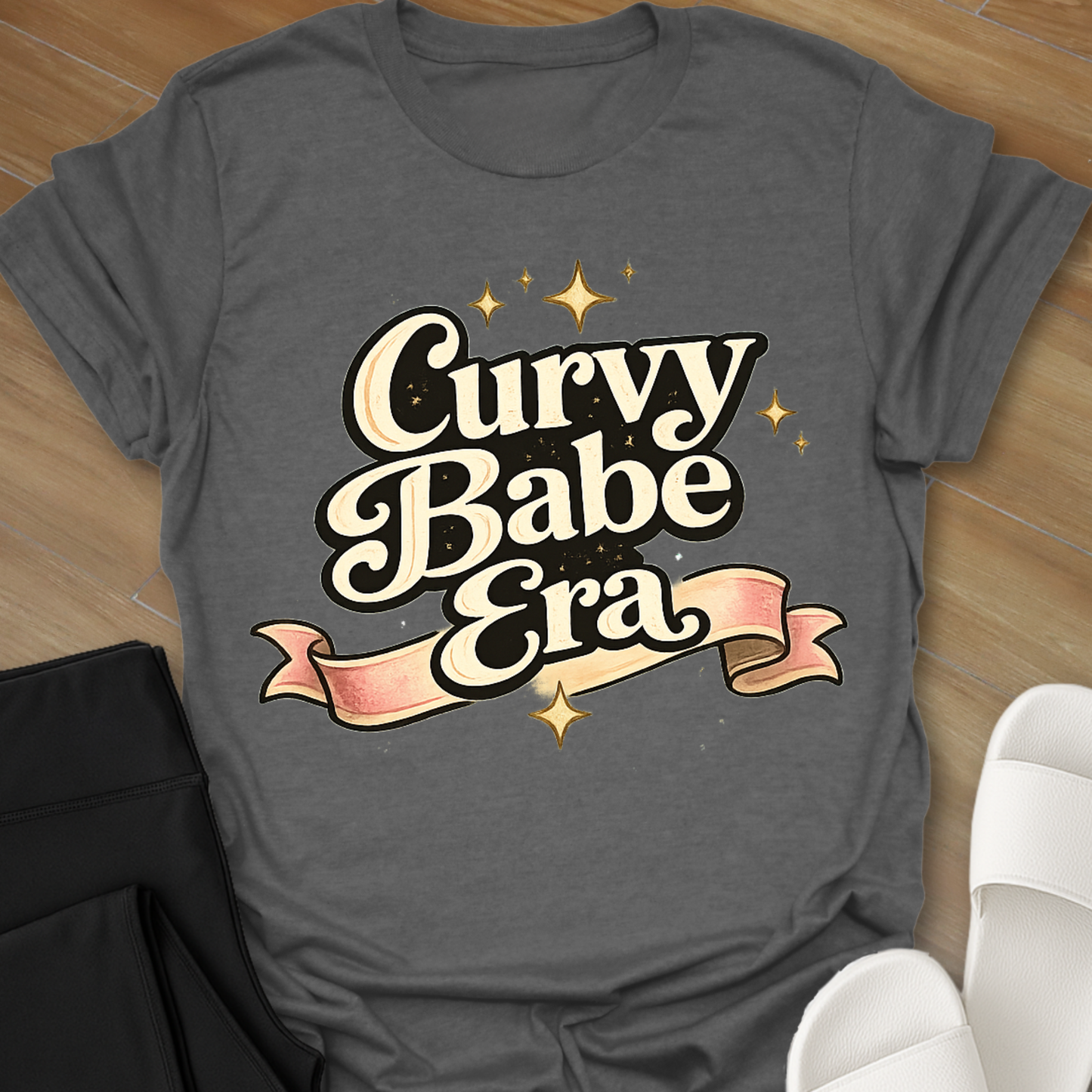 Curvy Babe Era Shirt | Trendy Retro Curvy Girl Graphic Tee