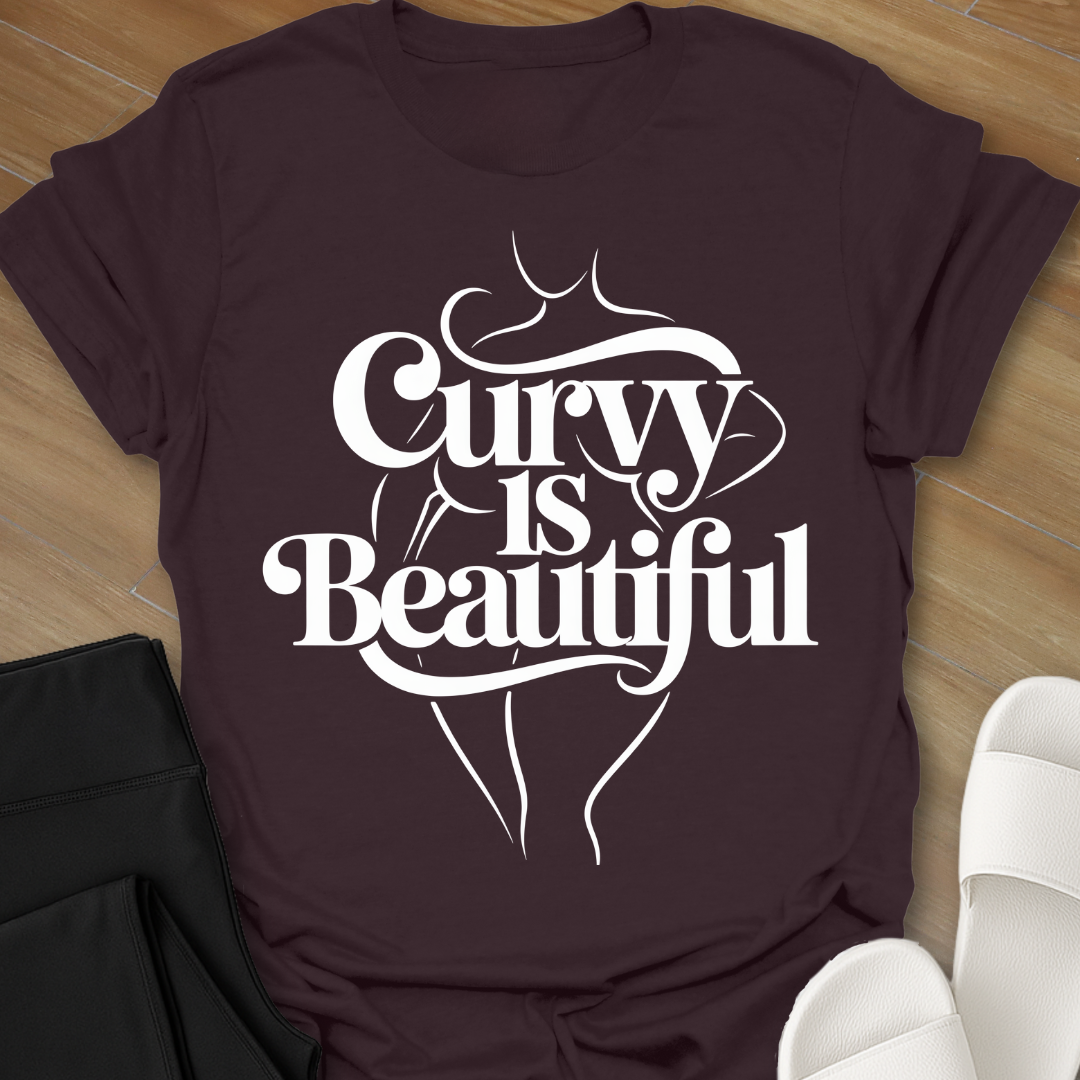 Curvy Is Beautiful T-Shirt