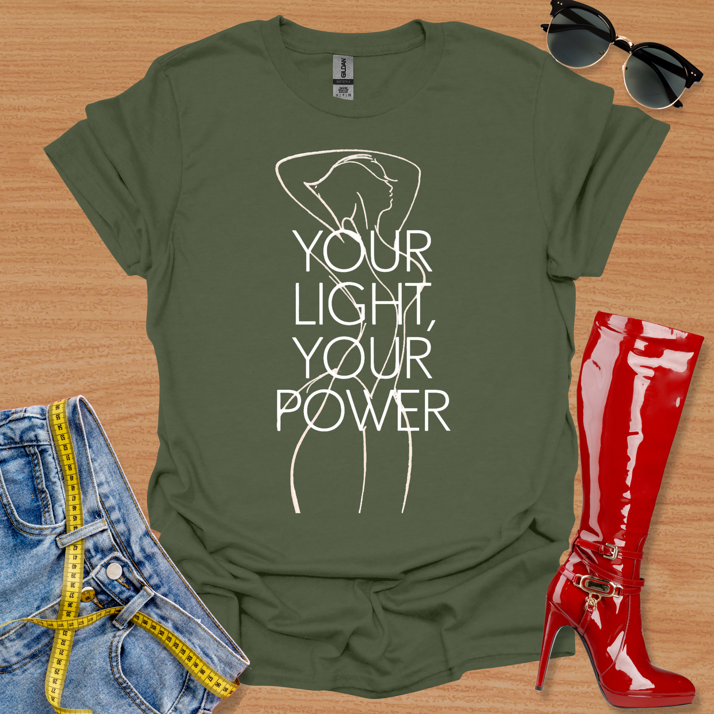 Your Light, Your Power T-Shirt