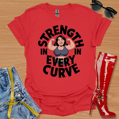 Strength In Every Curve T-Shirt