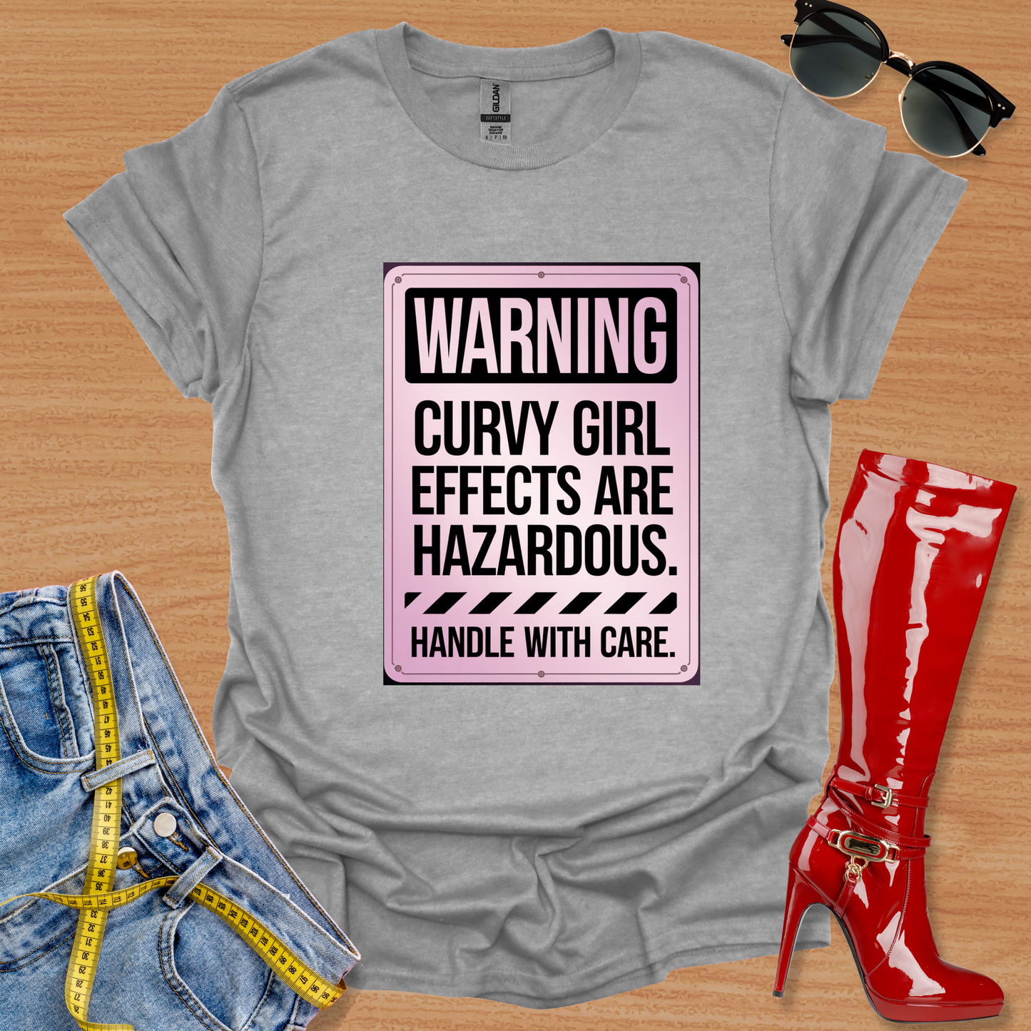 Hazardous Warning T-Shirt