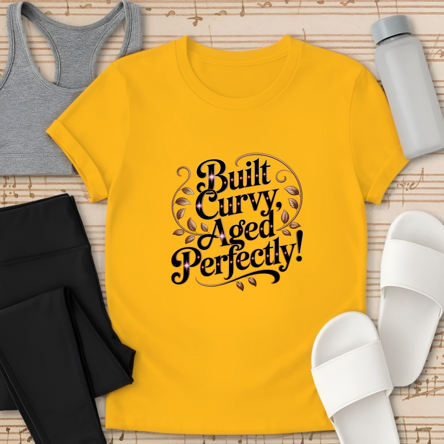 Built Curvy, Aged Perfectly! T-Shirt