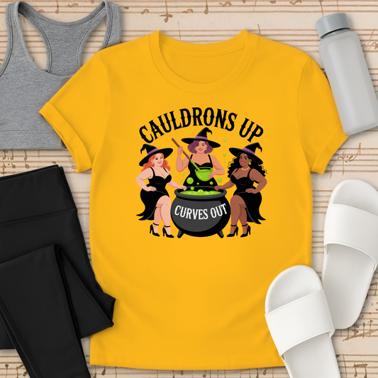 Cauldrons Up Curves Out T-Shirt