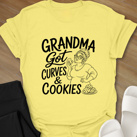 Grandma Got Curves & Cookies T-Shirt