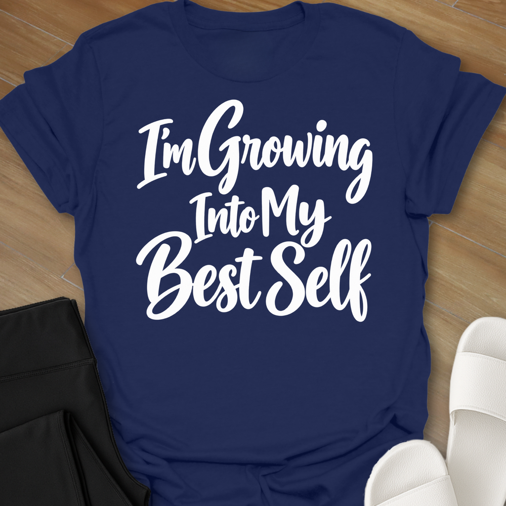 Growing Into Best Self T-Shirt