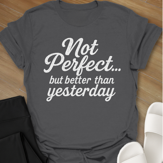 Not Perfect...but better than yesterday T-Shirt