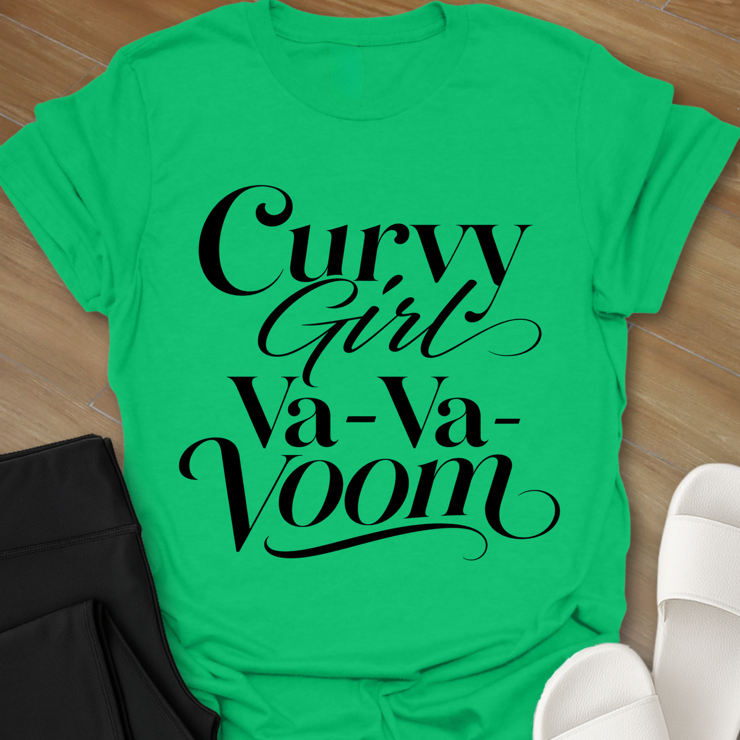 Curvy Girl Va-Va-Voom T-Shirt