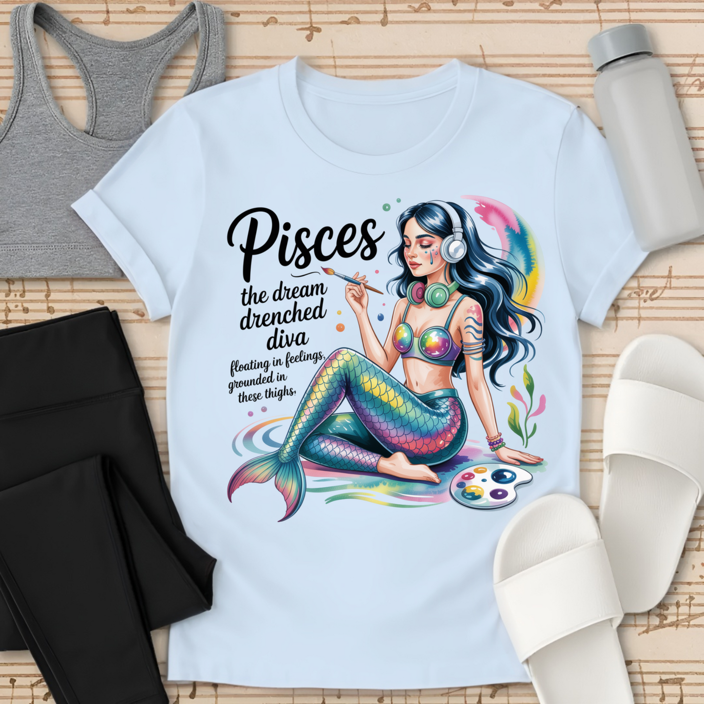 PISCES The dream drenched diva T-Shirt