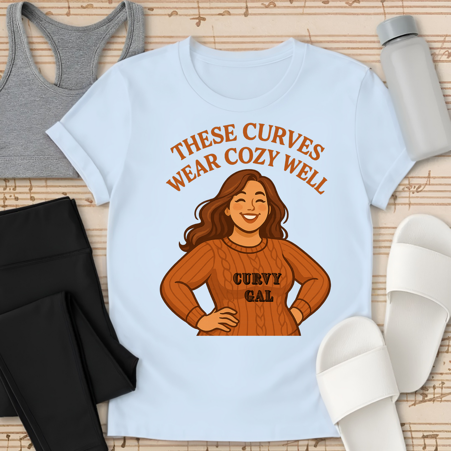 These Curves Wear Cozy Well T-Shirt