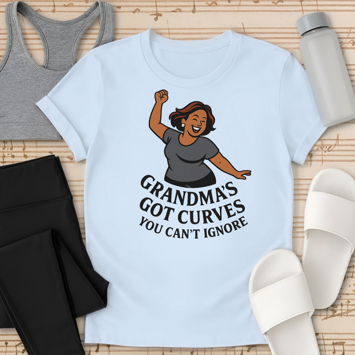 Grandma's Got Curves You Can't Ignore T-Shirt