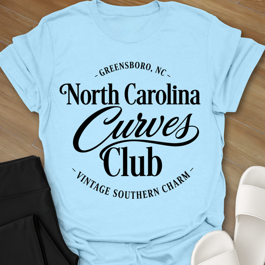 North Carolina Curves Club T-Shirt