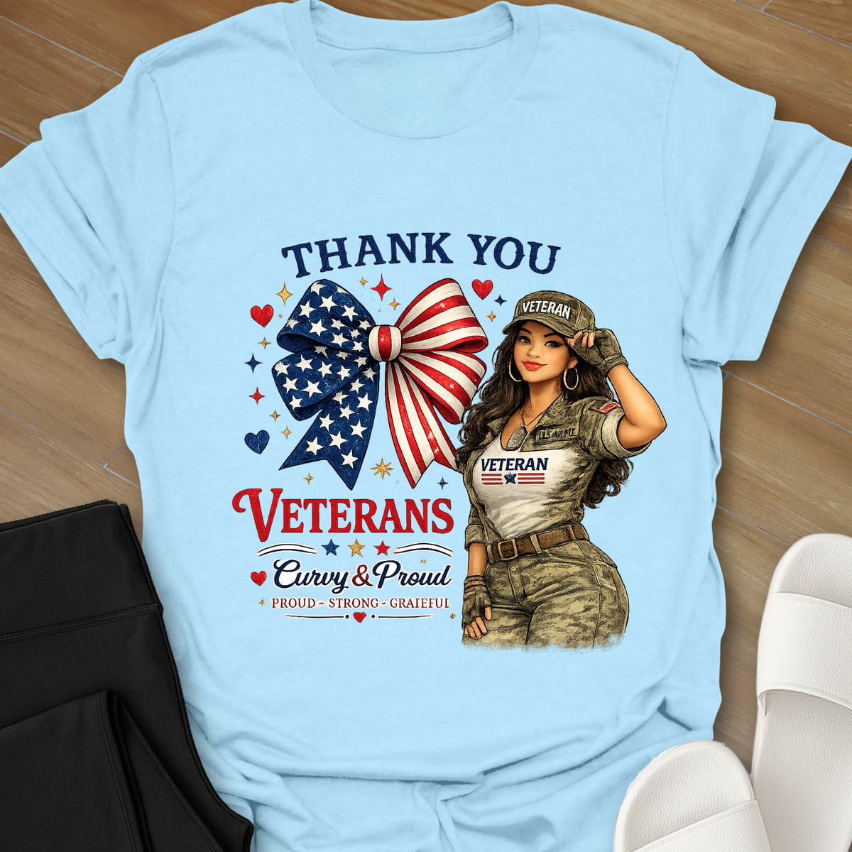 Curvy Girl Vet T-Shirt