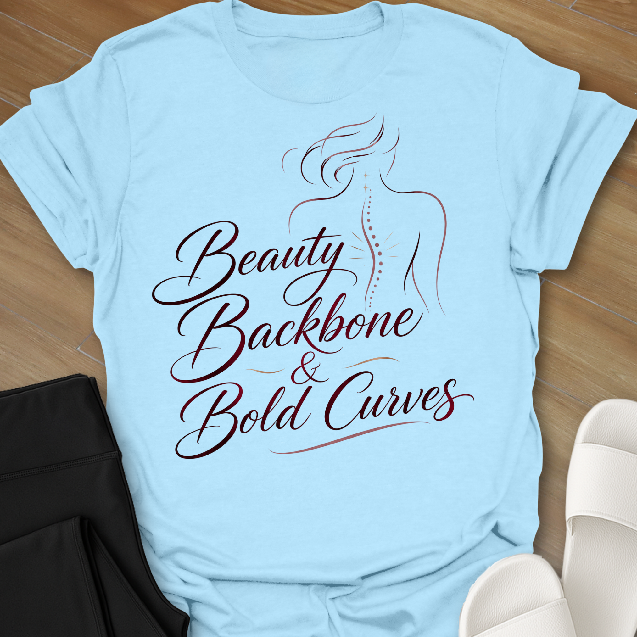 Beauty Backbone & Bold Curves T-Shirt