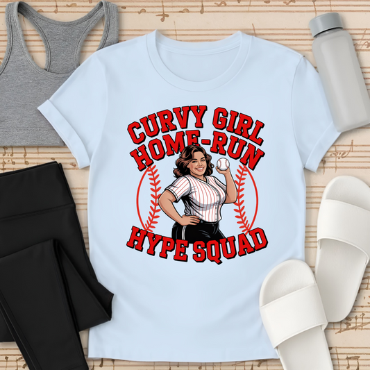 Curvy Girl Hype Squad T-Shirt