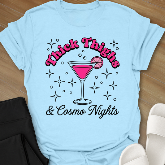 Curvy Girl Cosmo Night  T-Shirt