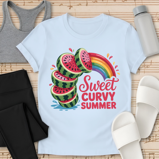 Sweet Curvy Summer  T-Shirt