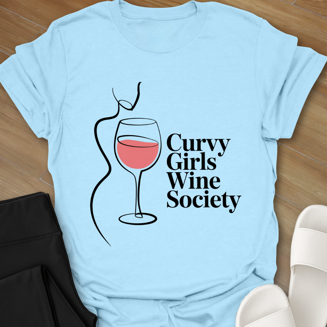 Curvy Girl Wine Society T-Shirt