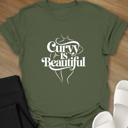 Curvy Is Beautiful T-Shirt
