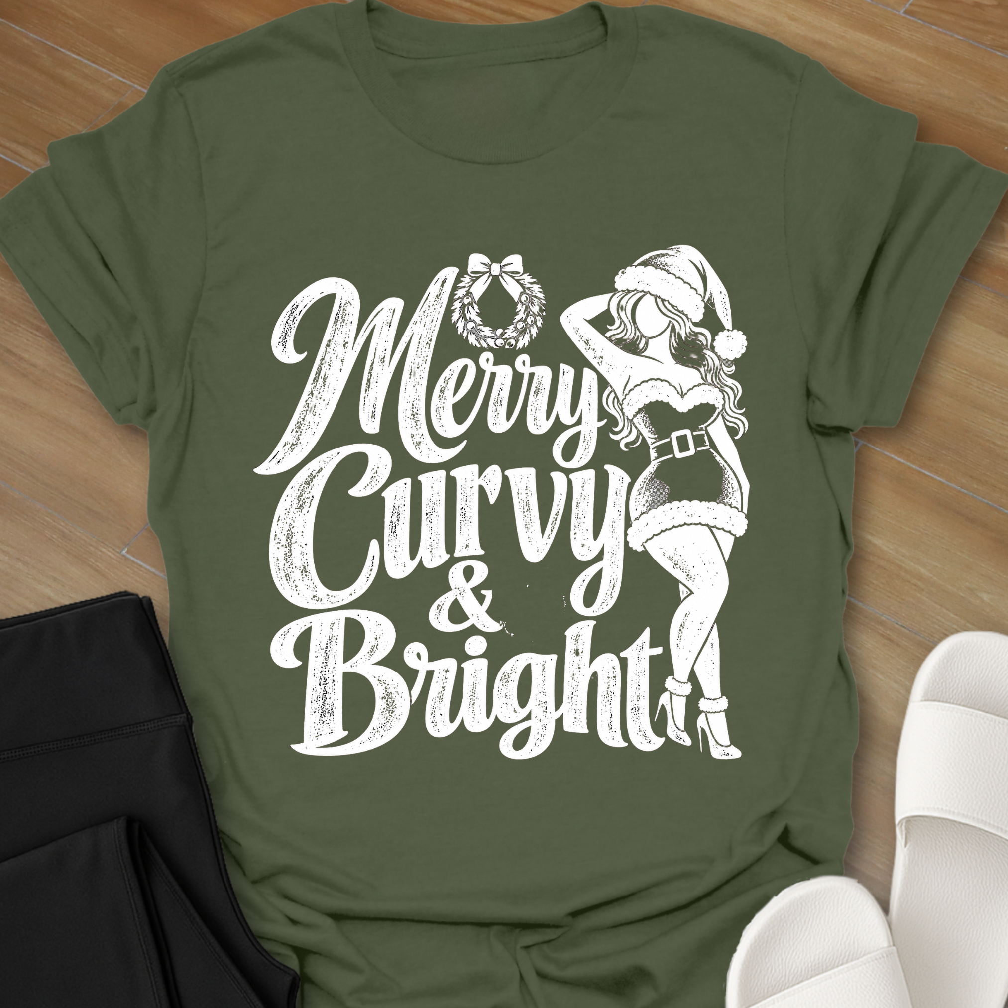 Merry Curvy & Bright T-Shirt