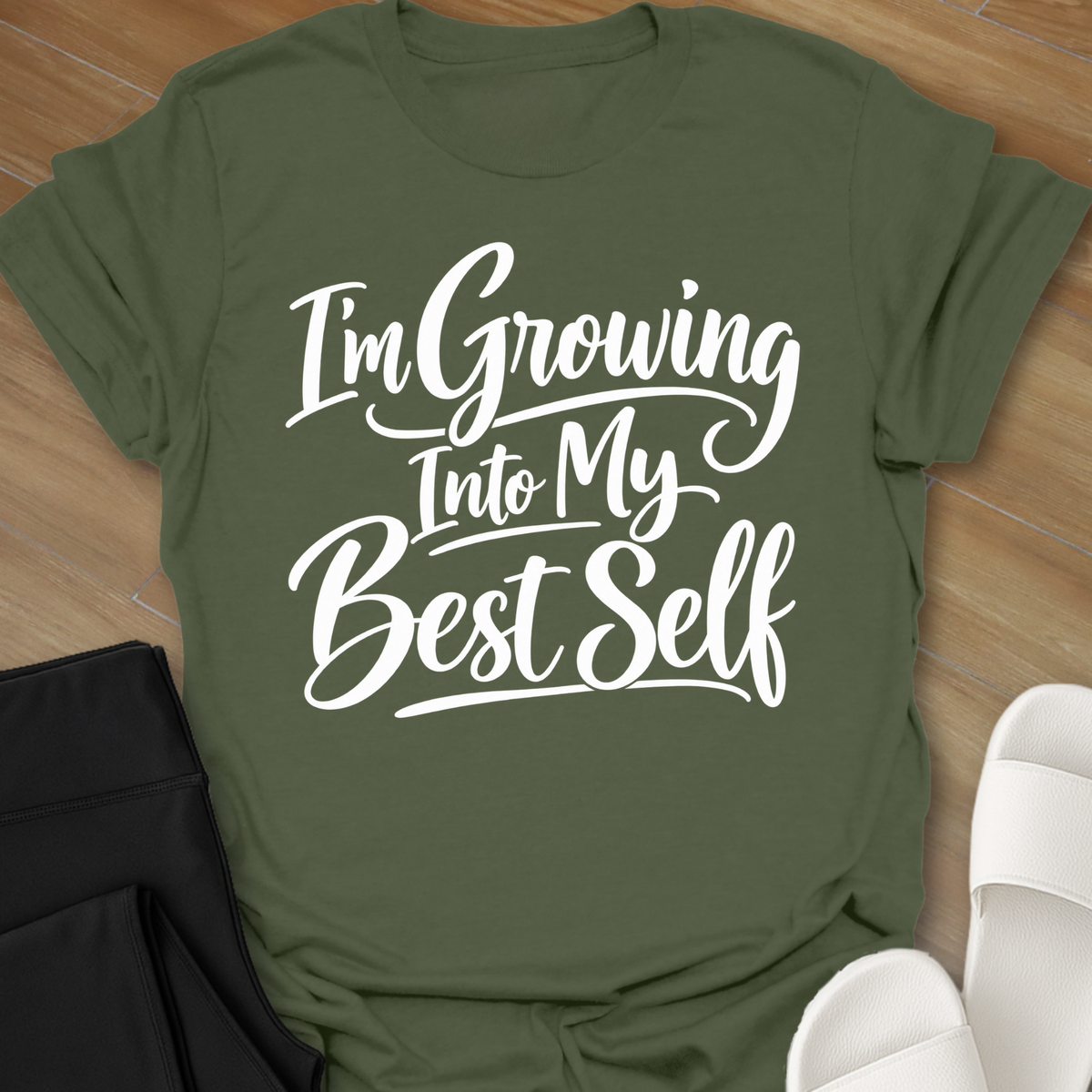 Growing Into Best Self T-Shirt