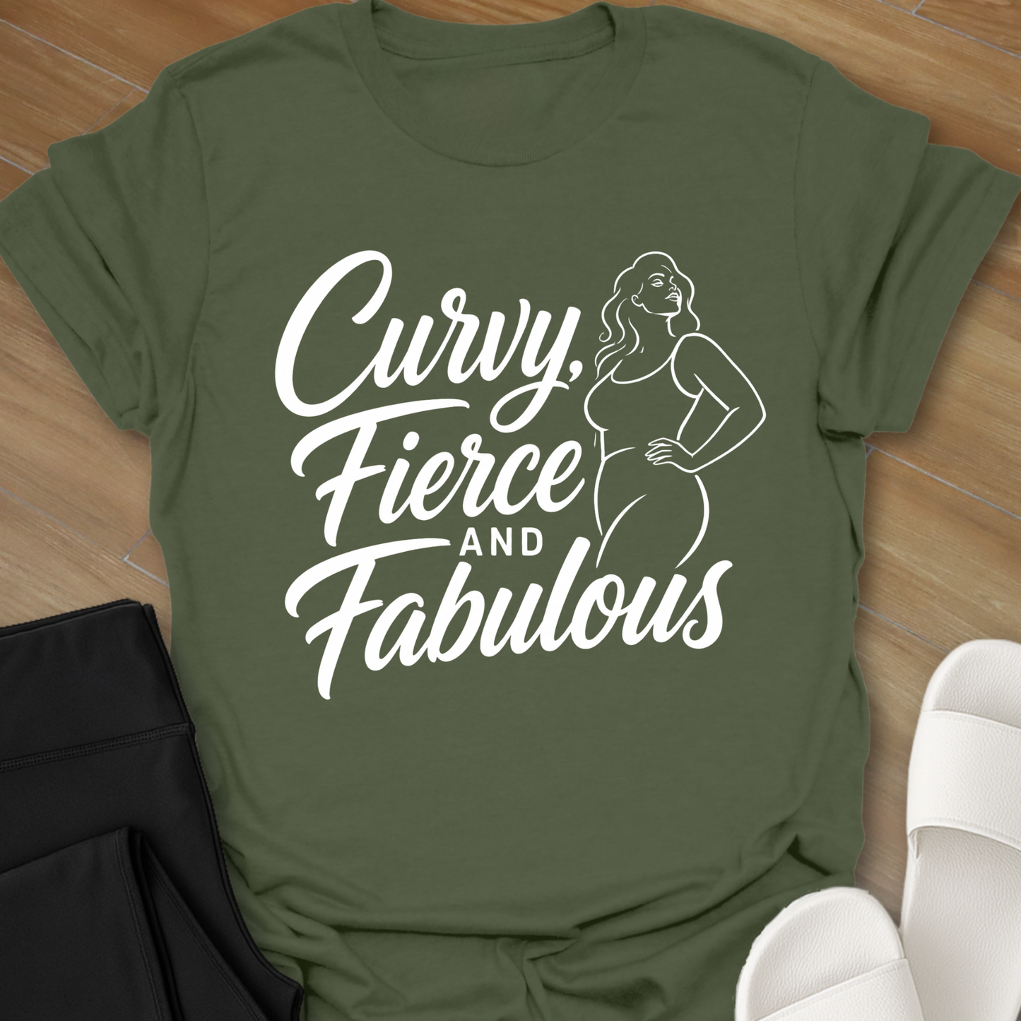 Curvy, Fierce and Fabulous T-Shirt