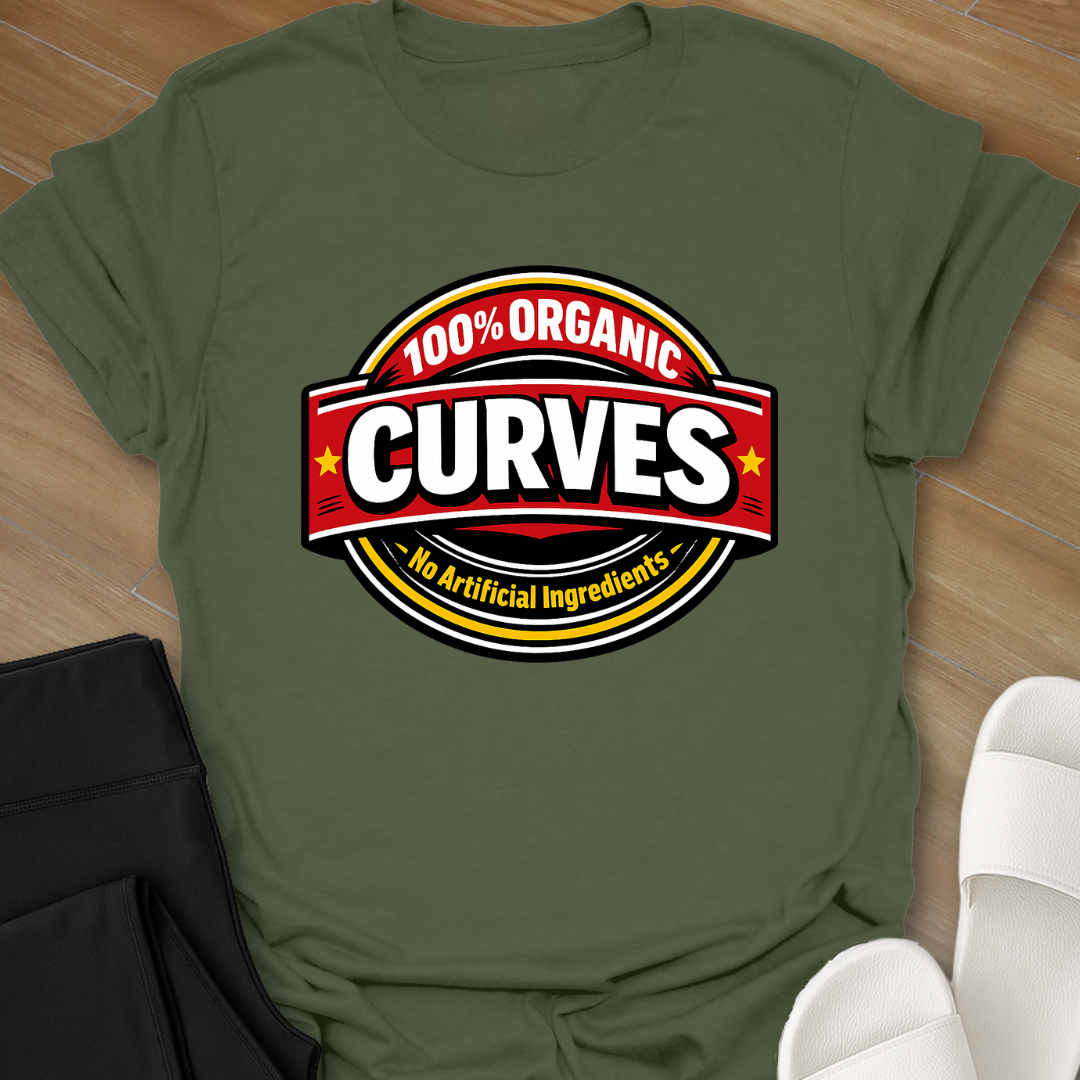 100% Organic Curves T-Shirt
