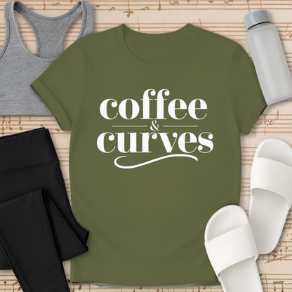 Coffee and Curves T-Shirt