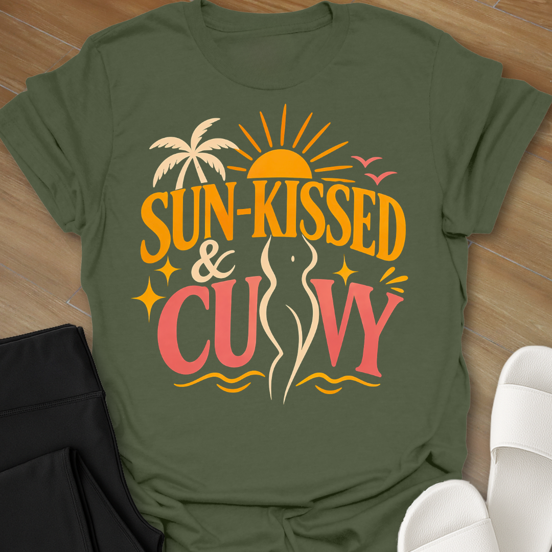 Sun Kissed & Curvy  T-Shirt
