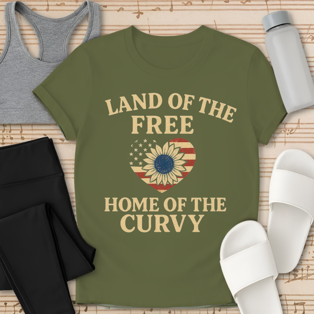 Home Of The Curvy T-Shirt